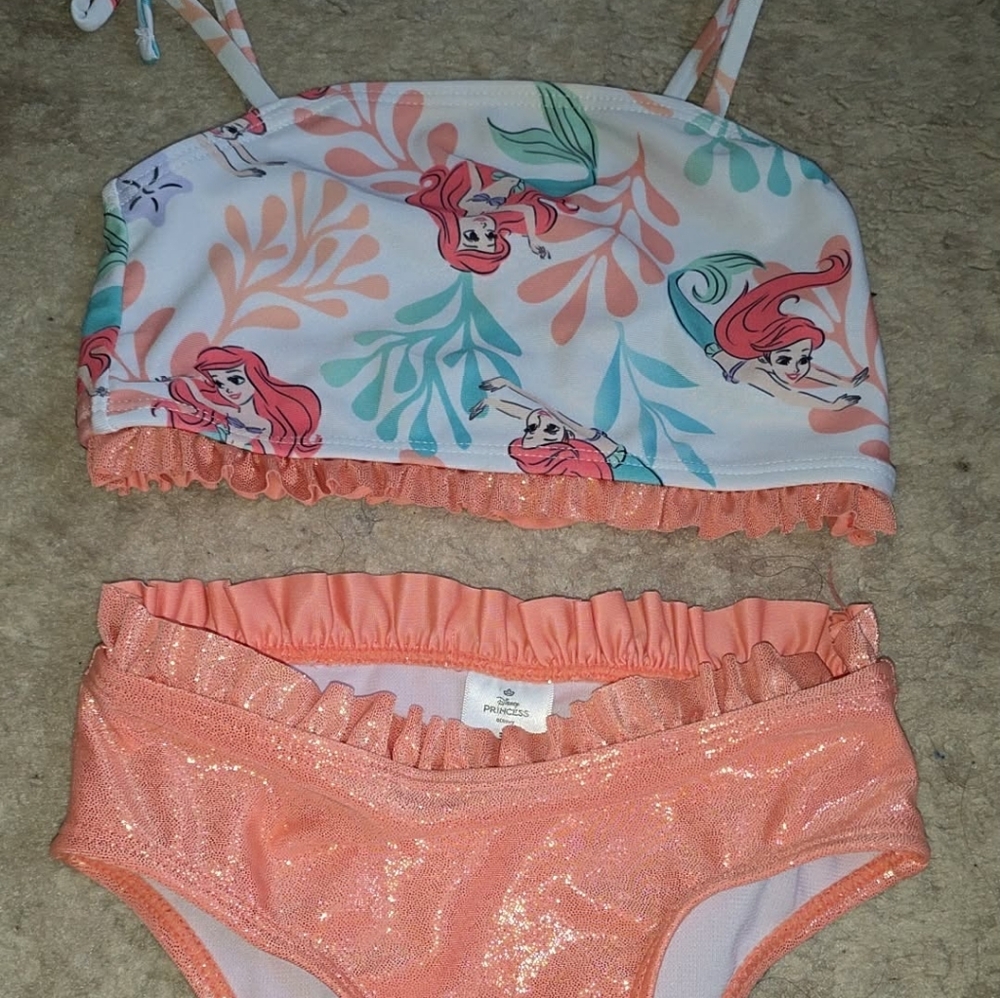 Mermaid Print Bikini Set